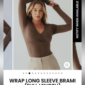 NWOT Klassy Network Full Length Wrap Brami